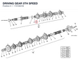 DRIVING GEAR 5TH SPEED