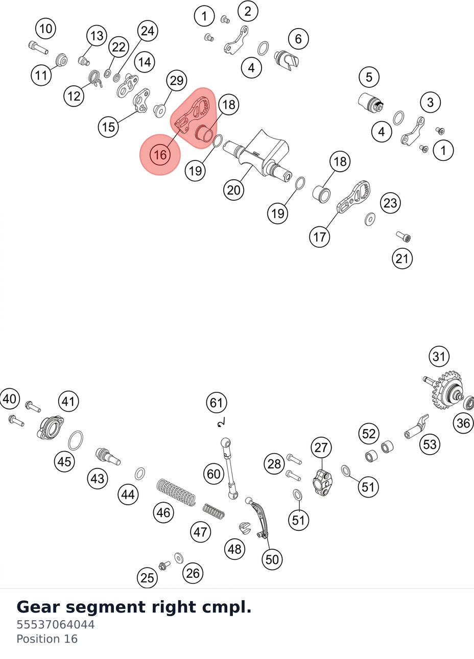 Diagram preview: Gear segment right cmpl. (55537064044)