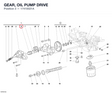 GEAR, OIL PUMP DRIVE