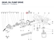 GEAR, OIL PUMP DRIVE