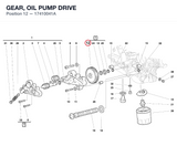 GEAR, OIL PUMP DRIVE