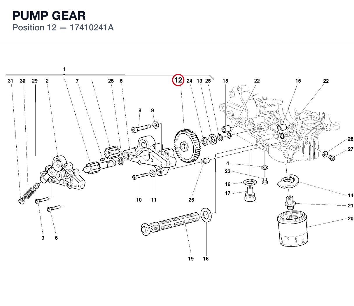 PUMP GEAR