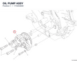 OIL PUMP ASSY 17420383D diagram position