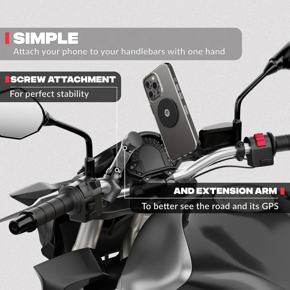 Shapeheart Universal mobilholder (komplett sett)