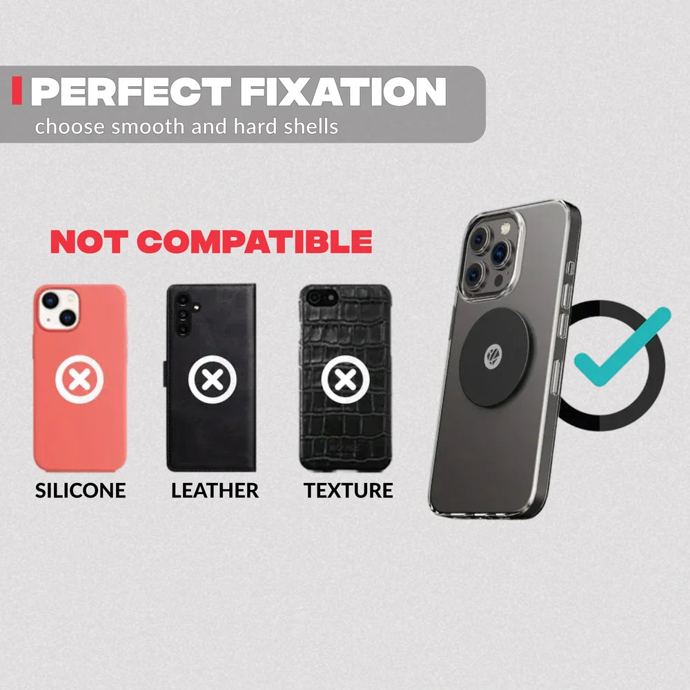 Shapeheart Universal mobilholder (komplett sett)