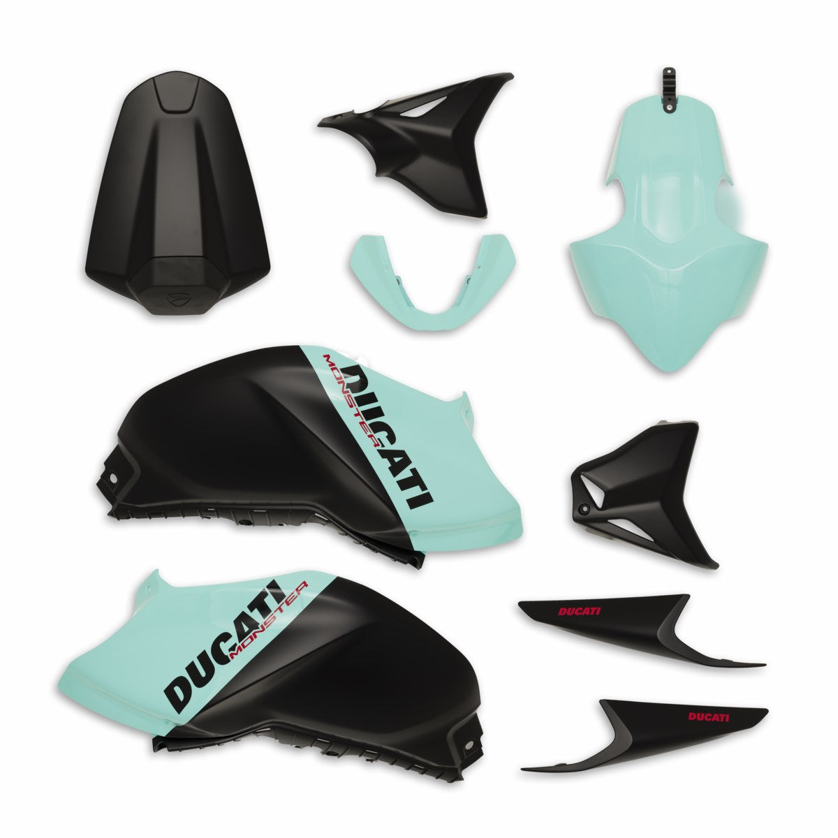 Customised Blue fairings