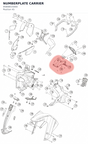Diagram preview: NUMBERPLATE CARRIER (95808015000)