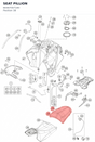 Diagram preview: SEAT PILLION (60307047100)