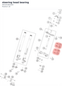 Diagram preview: steering head bearing (A65301881000)