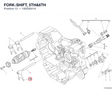 FORK-SHIFT, 5TH&6TH 180Z0041A diagram position