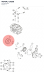 Diagram preview: ROTOR, LOOSE (63539105000)