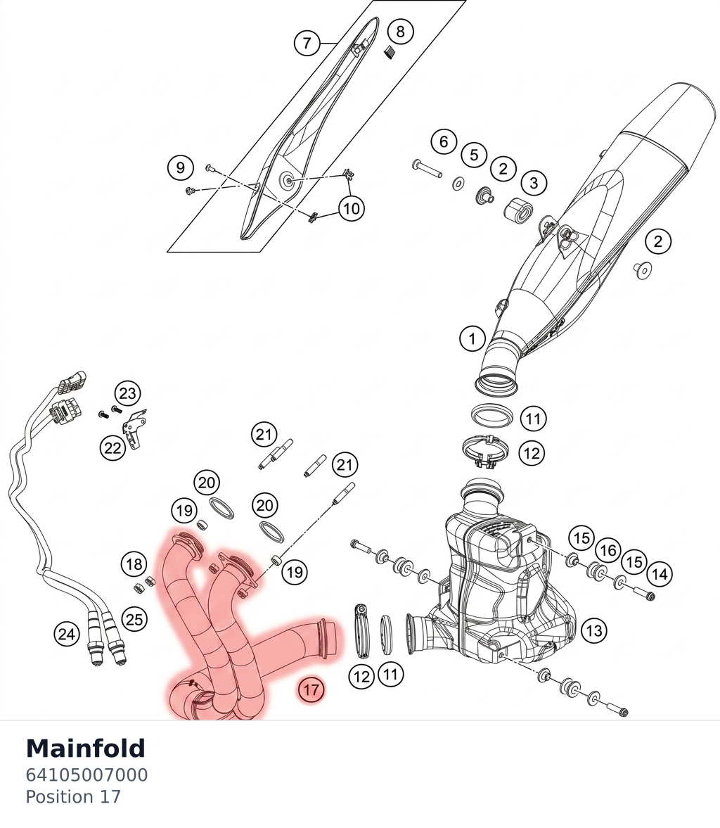 Diagram preview: Mainfold (64105007000)