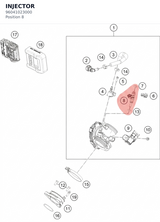 Diagram preview: INJECTOR (96041023000)