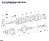 CLUTCH PLATE, DRIVEN 2 MM