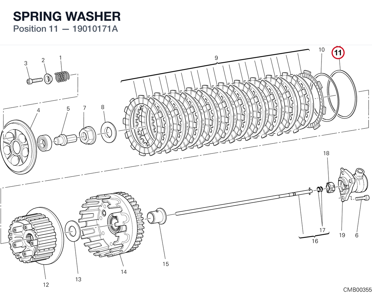 SPRING WASHER 19010171A diagram position