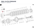 DISK, CLUTCH PRESSURE