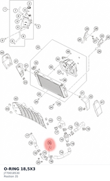 Diagram preview: O-RING 18,5X3 (J770018530)