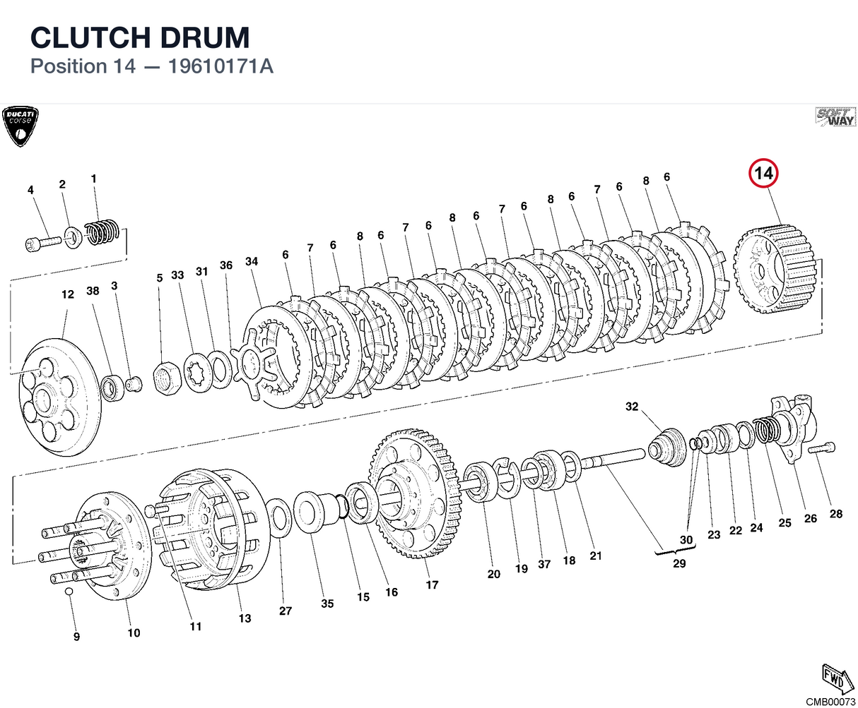 CLUTCH DRUM