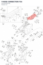 Diagram preview: Y-HOSE CONNECTION YS4 (0610000400300)