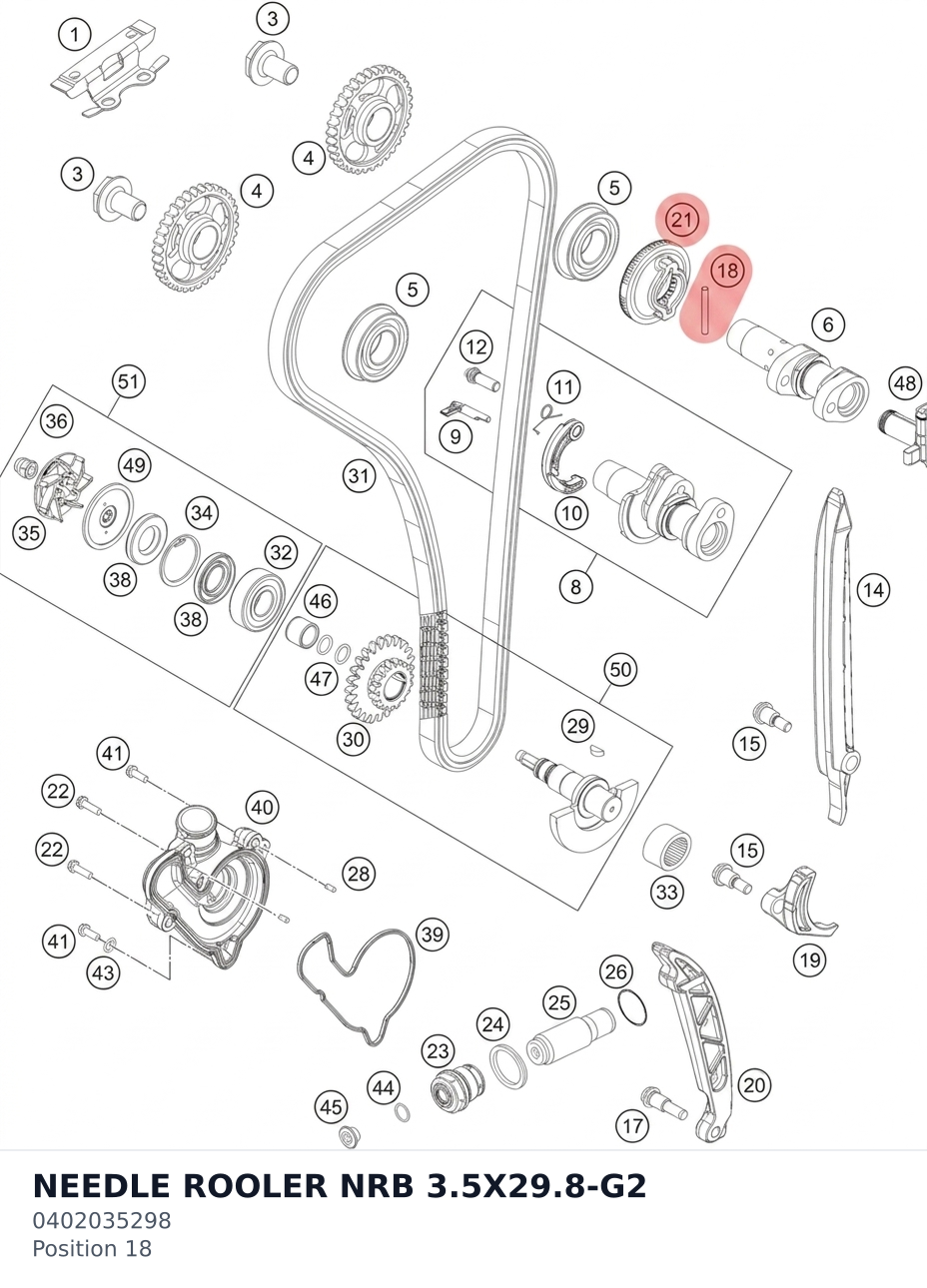 Diagram preview: NEEDLE ROOLER NRB 3.5X29.8-G2 (0402035298)