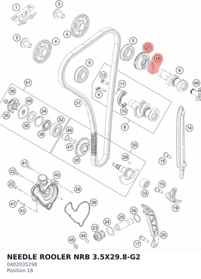 Diagram preview: NEEDLE ROOLER NRB 3.5X29.8-G2 (0402035298)