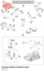 Diagram preview: HOLDER WIRING HARNESS REAR (69006001032)