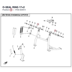 O-SEAL RING 17×2 product image