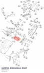 Diagram preview: DAMPER, WINDSHIELD, RIGHT (94514011010)