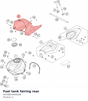Diagram preview: Fuel tank fairing rear (94508049000AB)