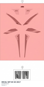 Diagram preview: DECAL SET 65 SX           2017 (46308099100)