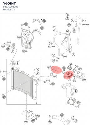 Diagram preview: Y-JOINT (60335093000)