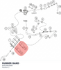Diagram preview: RUBBER BAND (93015003000)