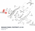 Diagram preview: ENGAGE PANEL FOOTREST L/S   03 (C90703152000)