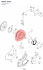 Diagram preview: Rotor, loose (93139005000)