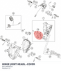 Diagram preview: HINGE JOINT HEADL.-COVER (90114064010)