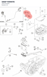 Diagram preview: SNAP FERRITE (70011010000)
