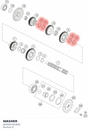 Diagram preview: WASHER (J900001602600)