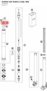 Diagram preview: SCREW CAP  M38X1,5 ADJ. REB (35480496S)