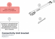 Diagram preview: Connectivity Unit bracket (A46008010120C1)