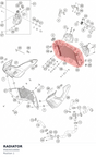 Diagram preview: RADIATOR (95835010000)