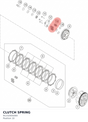 Diagram preview: CLUTCH SPRING (91232005000)