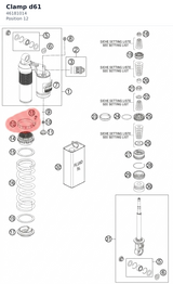 Diagram preview: Clamp d61 (46181014)