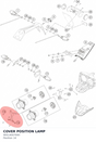 Diagram preview: COVER POSITION LAMP (90514007000)