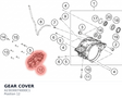Diagram preview: GEAR COVER (A23030074000C1)