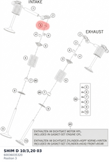 Diagram preview: SHIM D 10/3,20              03 (60036035320)