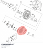 Diagram preview: CHAINRING 48T (A60110051048)
