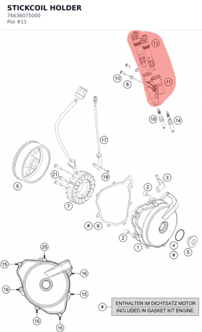 Diagram preview: STICKCOIL HOLDER (76636075000)