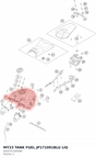 Diagram preview: MY23 TANK FUEL JP171091BLU LIQ (96307013000BK)
