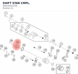 Diagram preview: SHIFT STAR CMPL. (A40534015100)
