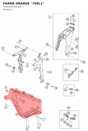 Diagram preview: FRAME ORANGE ''700L1'' (7000300100004)